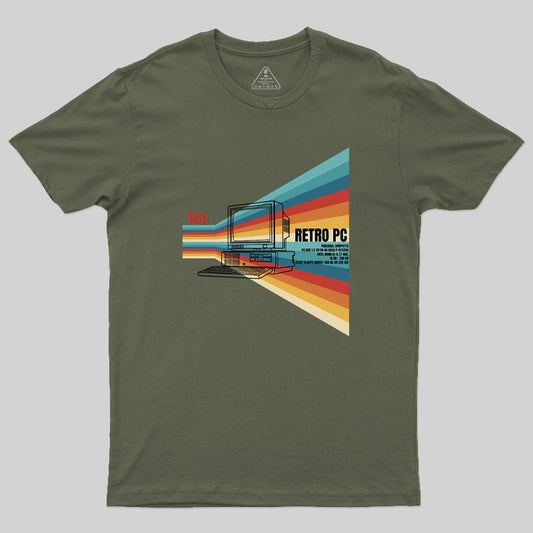 Retro PC Geek T-Shirt