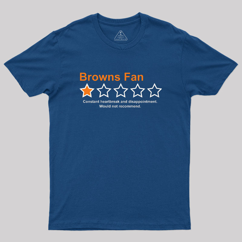 Browns Fan Geek T-Shirt