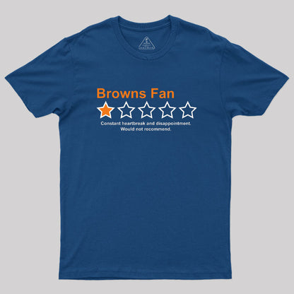 Browns Fan Geek T-Shirt