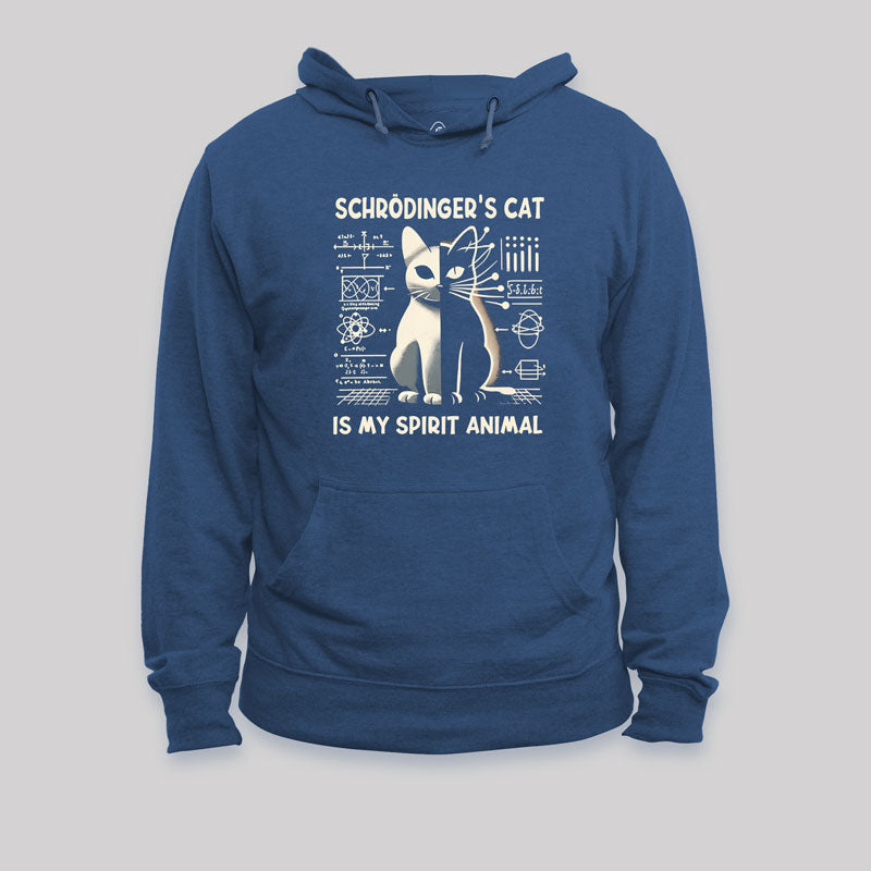 Schrodinger's Сat Science Nerd Hoodie