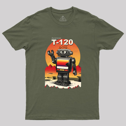 VHS Bot Geek T-Shirt