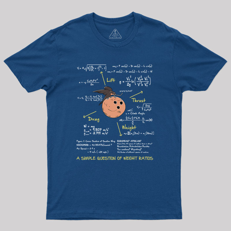 A Simple Question of Weight Ratios Geek T-Shirt