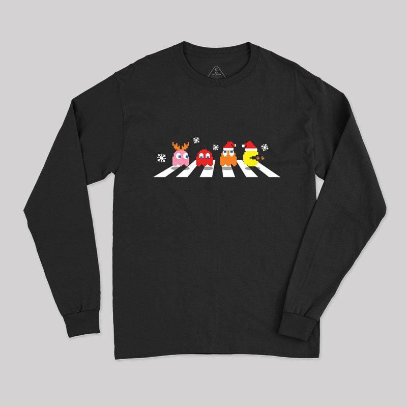 Merry Pixelmas Long Sleeve T-Shirt