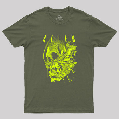 Alien Skull Geek T-Shirt