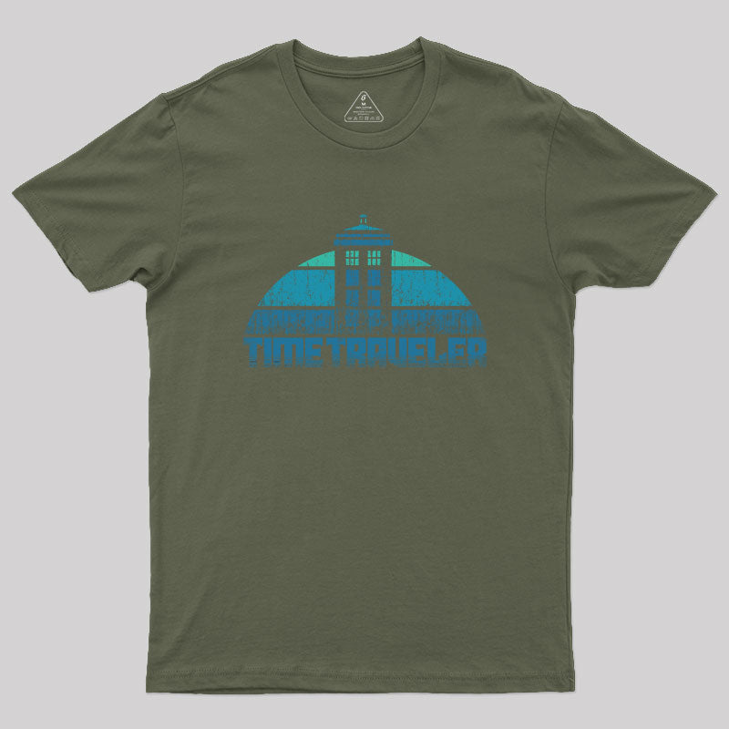 Vintage Time Traveler Geek T-Shirt