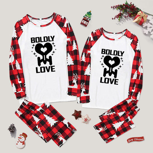 Boldly Love Couple Pajama Sets