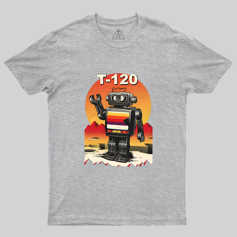 VHS Bot Geek T-Shirt