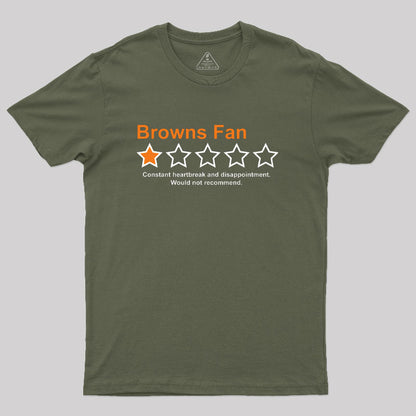 Browns Fan Geek T-Shirt