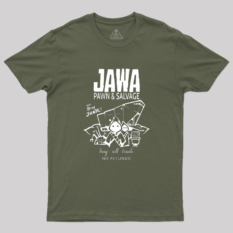 Jawa Pawn And Salvage Geek T-Shirt