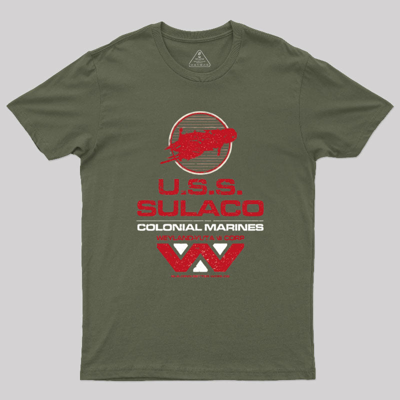 USS Sulaco Geek T-Shirt