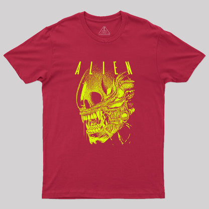 Alien Skull Geek T-Shirt