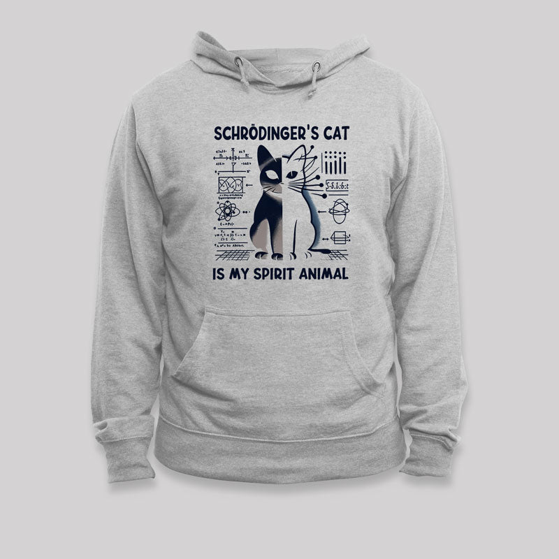 Schrodinger's Сat Science Nerd Hoodie