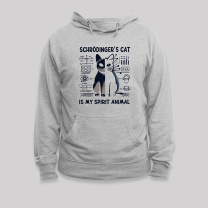 Schrodinger's Сat Science Nerd Hoodie