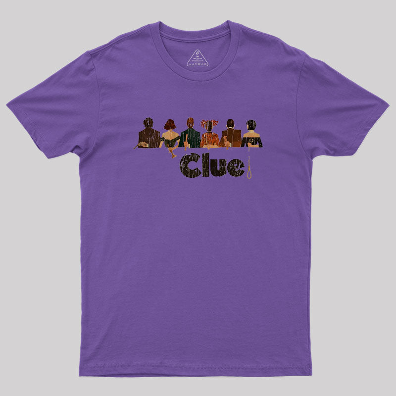 Vintage Style Clue Geek T-Shirt