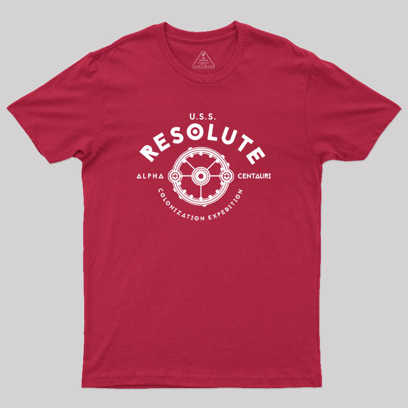 USS Resolute Geek T-Shirt