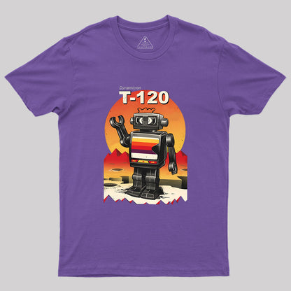 VHS Bot Geek T-Shirt