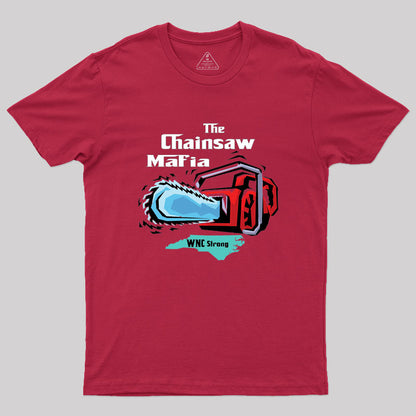 Chainsaw Mafia Geek T-Shirt