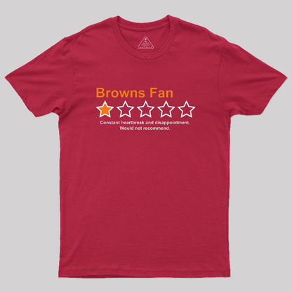 Browns Fan Geek T-Shirt