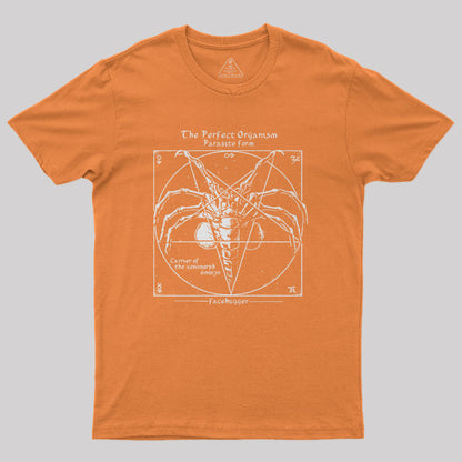 Alien Pentagram Nerd T-Shirt