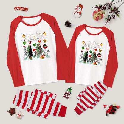 Scifi Abbey Road Family Christmas Pajama Sets