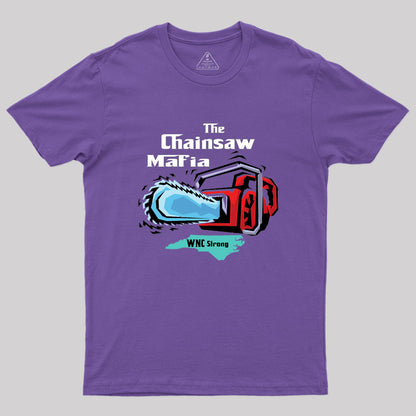 Chainsaw Mafia Geek T-Shirt