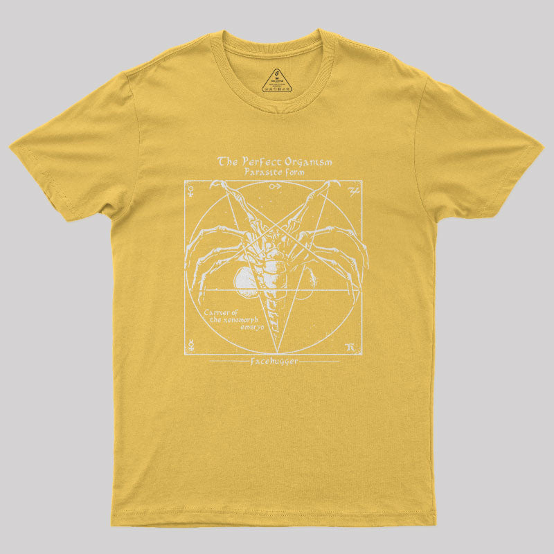 Alien Pentagram Nerd T-Shirt