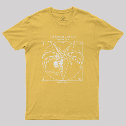 Alien Pentagram Nerd T-Shirt