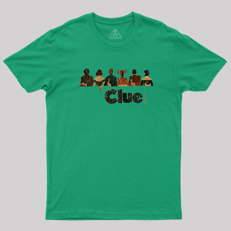 Vintage Style Clue Geek T-Shirt