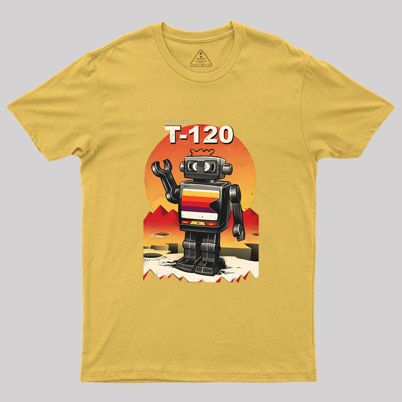 VHS Bot Geek T-Shirt