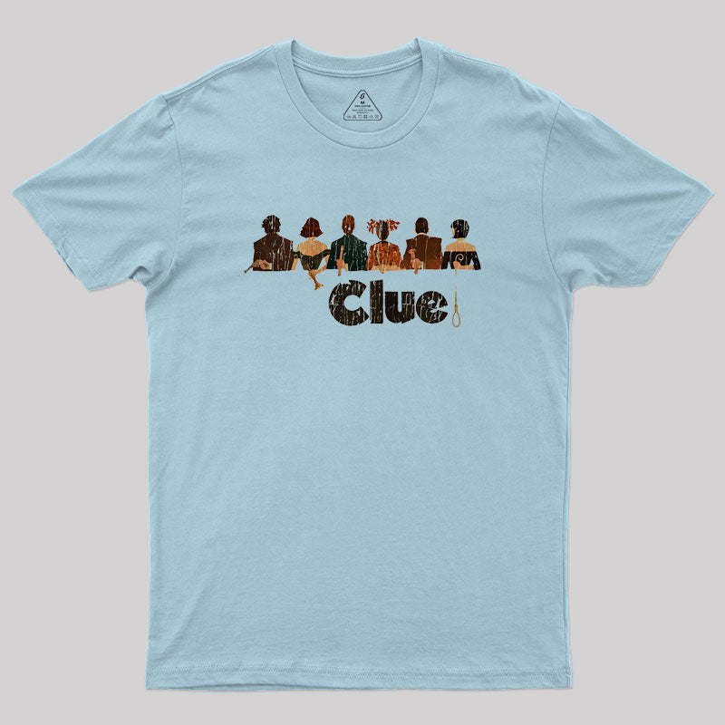 Vintage Style Clue Geek T-Shirt