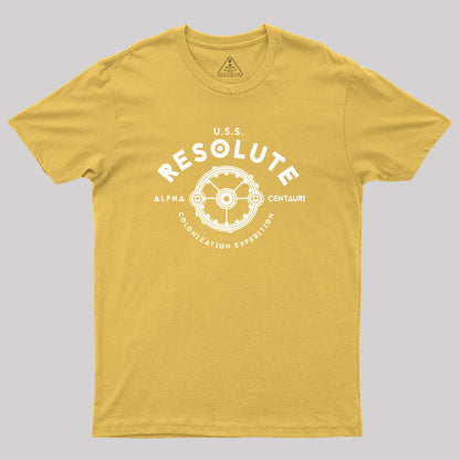 USS Resolute Geek T-Shirt