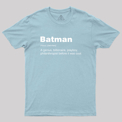 Bat Definition Geek T-Shirt