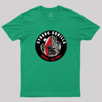 Cyborg Gorilla Geek T-Shirt