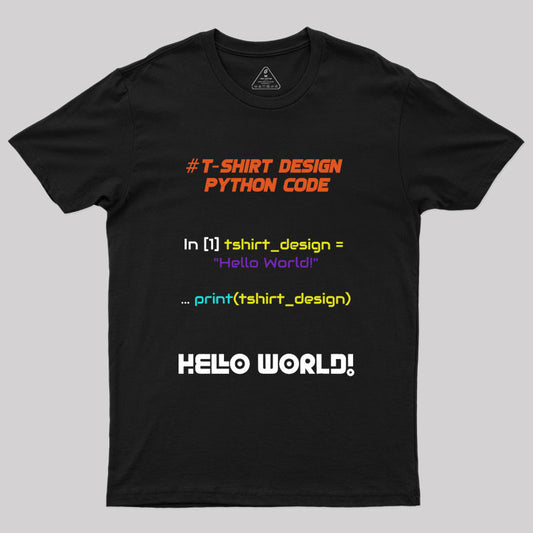 Python Code Invert Geek T-Shirt