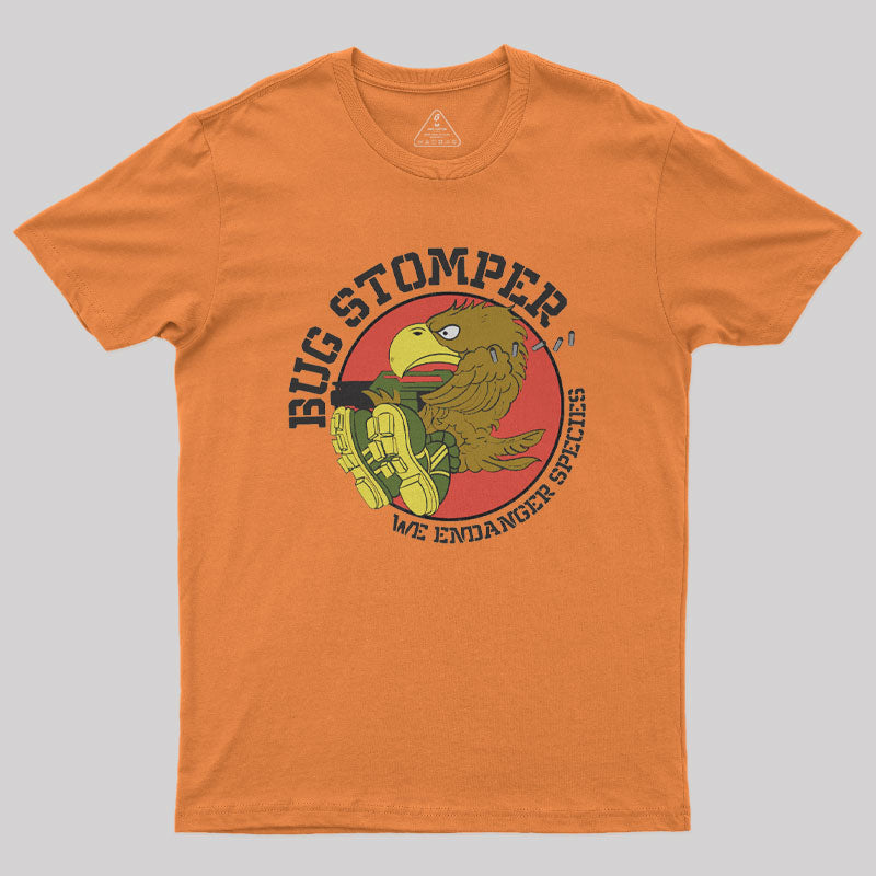 Colonial Marines Bug Stomper We Endanger Species Geek T-Shirt