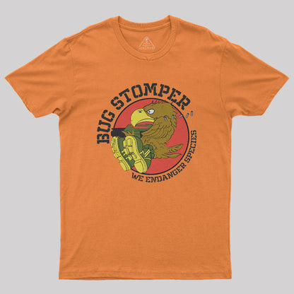 Colonial Marines Bug Stomper We Endanger Species Geek T-Shirt