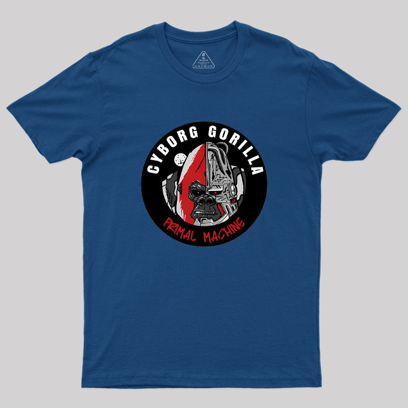 Cyborg Gorilla Geek T-Shirt