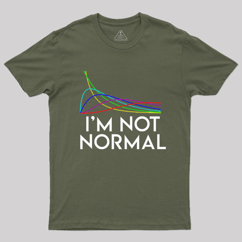 Chi Squared. I'm not normal Geek T-Shirt