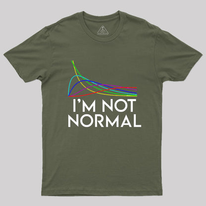 Chi Squared. I'm not normal Geek T-Shirt