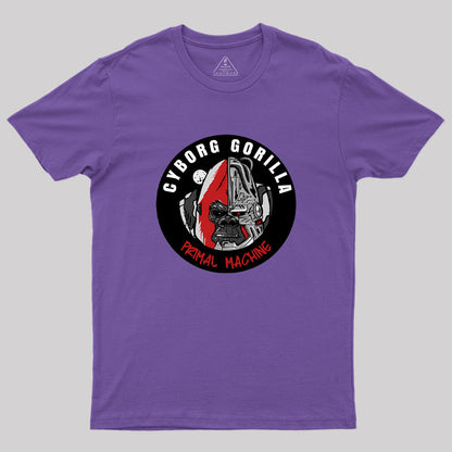 Cyborg Gorilla Geek T-Shirt