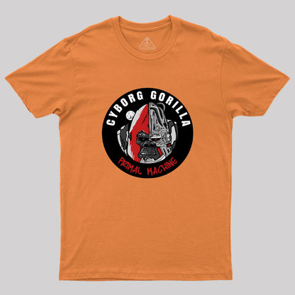 Cyborg Gorilla Geek T-Shirt