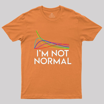 Chi Squared. I'm not normal Geek T-Shirt