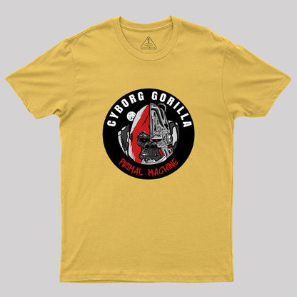 Cyborg Gorilla Geek T-Shirt