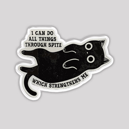 I Can Do All Things Through Spite Which Strengthens Me Refrigerator Magnet