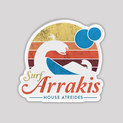 Visit Arrakis Refrigerator Magnet