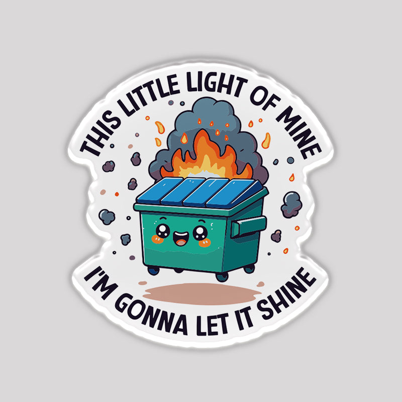 This Little Light Of Mine Refrigerator Magnet