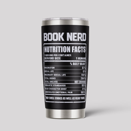 Book Nerd 20oz Tumbler