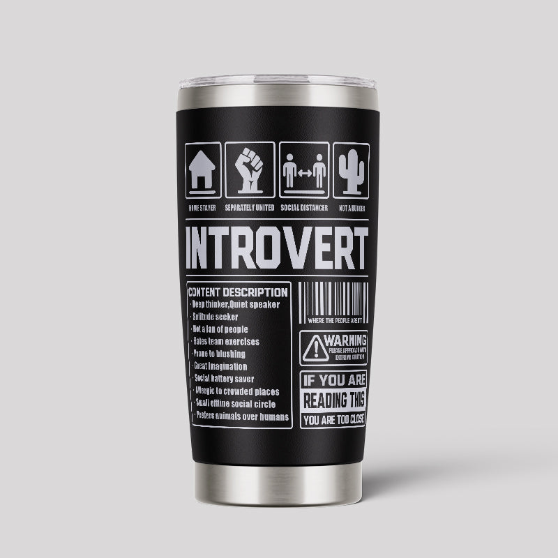 Introvert 20oz Tumbler