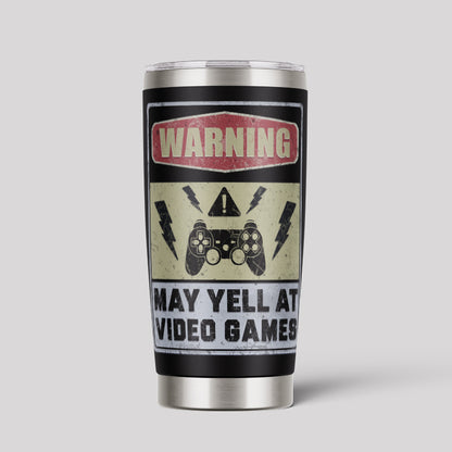 Yell at Games 20oz Tumbler