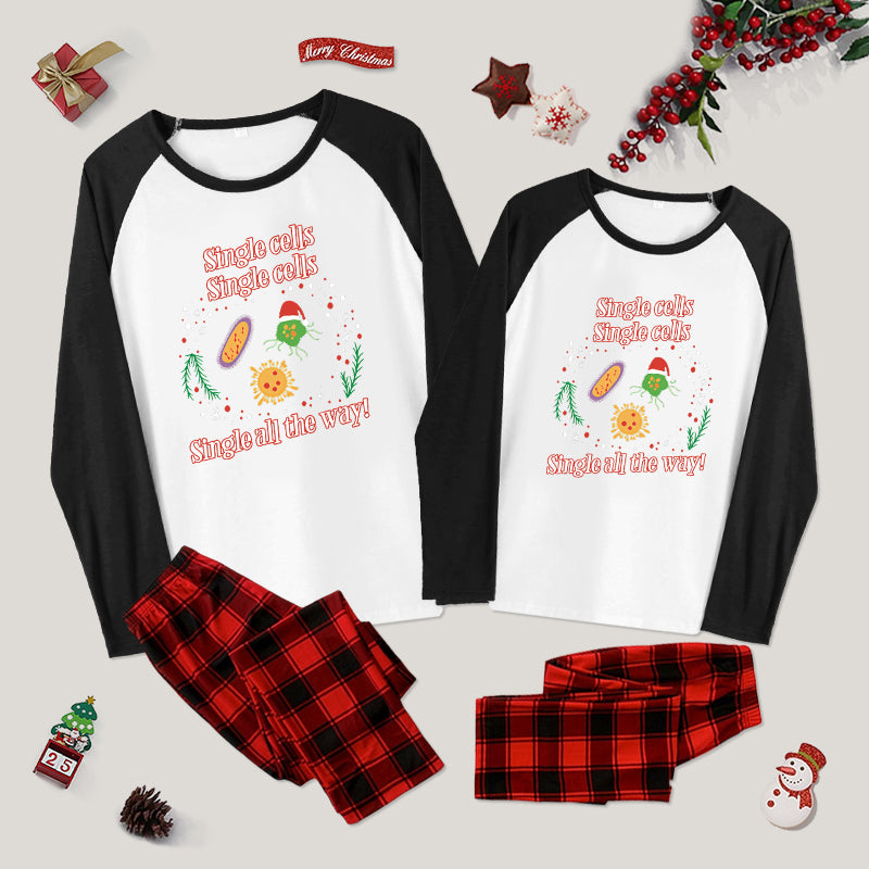 Funny Christmas Biology Family Christmas Pajama Sets